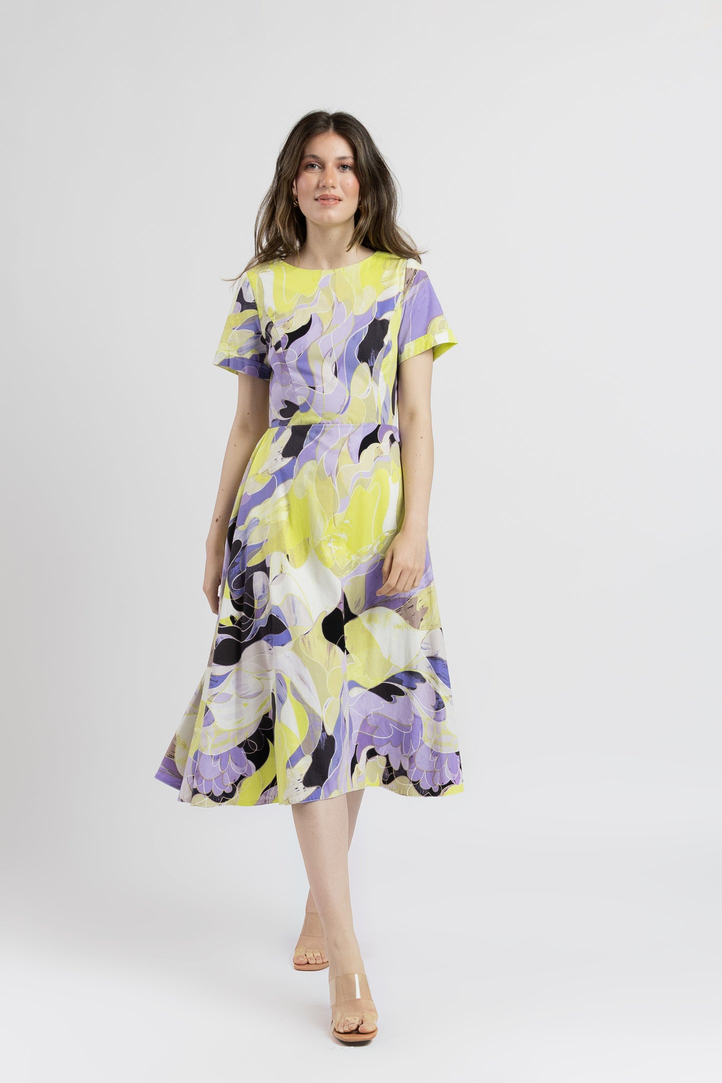 Rochie Cu Imprimeu Fluid Summer Bloom