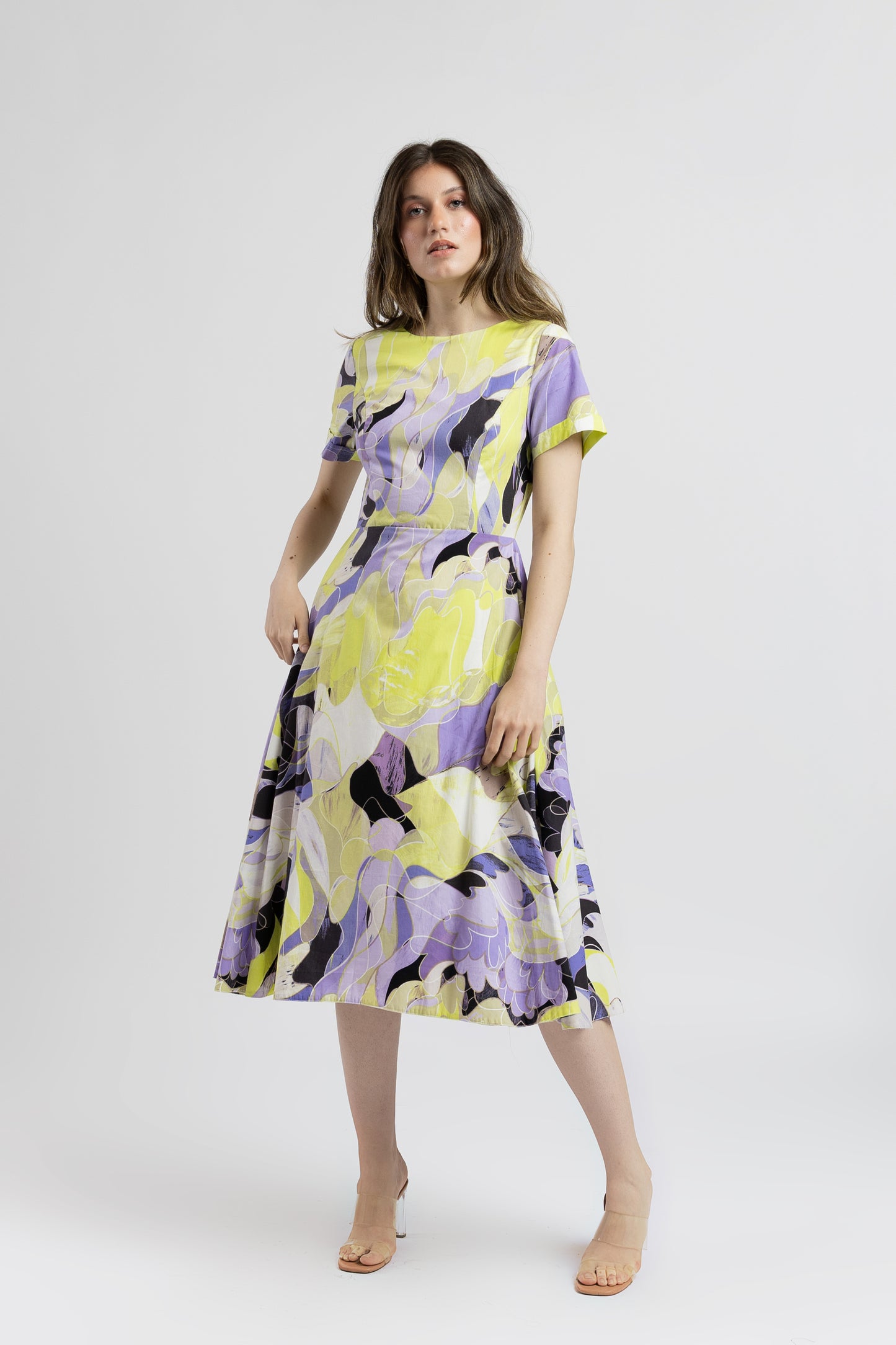 Rochie Cu Imprimeu Fluid Summer Bloom