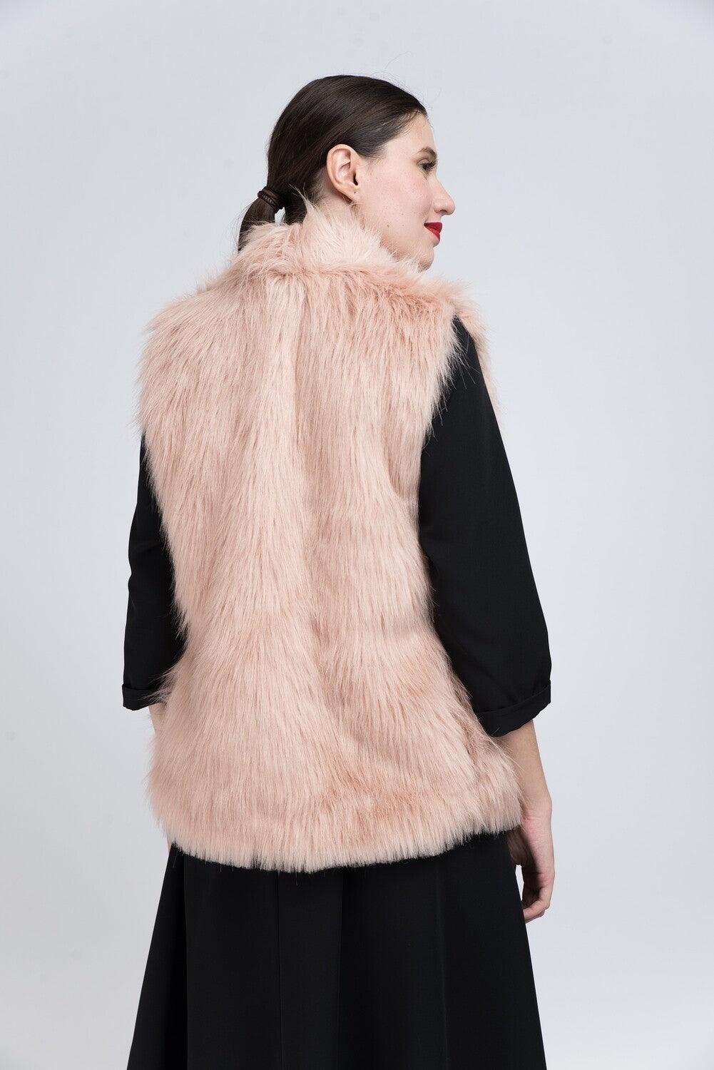 Vestă din Blană Artificială - Sissel