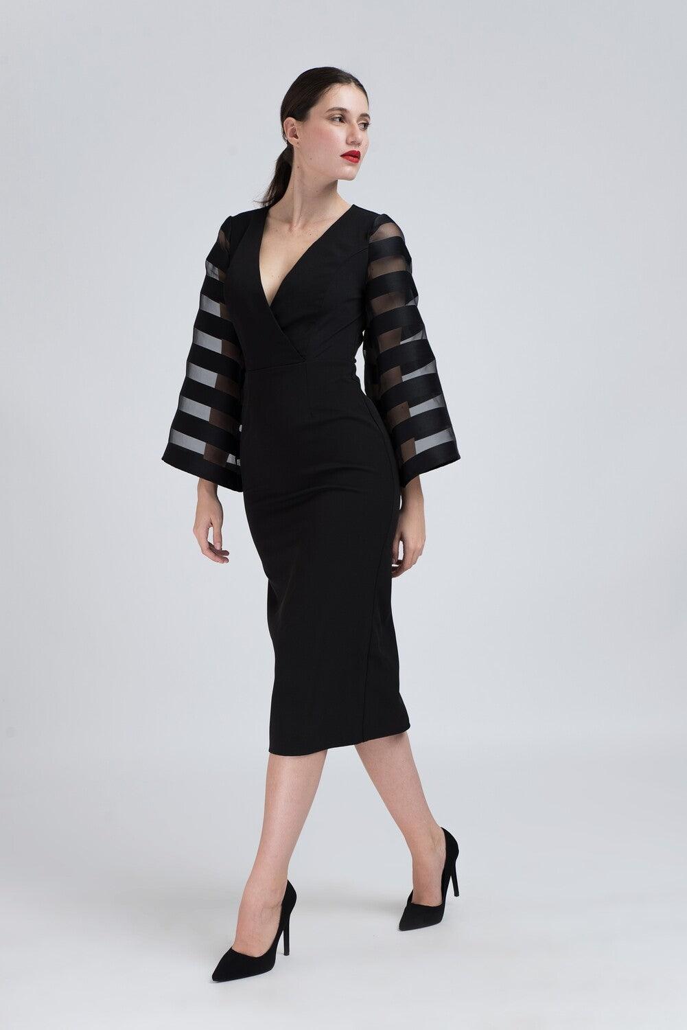 Rochie cu Mâneci Supradimensionate - Sissel
