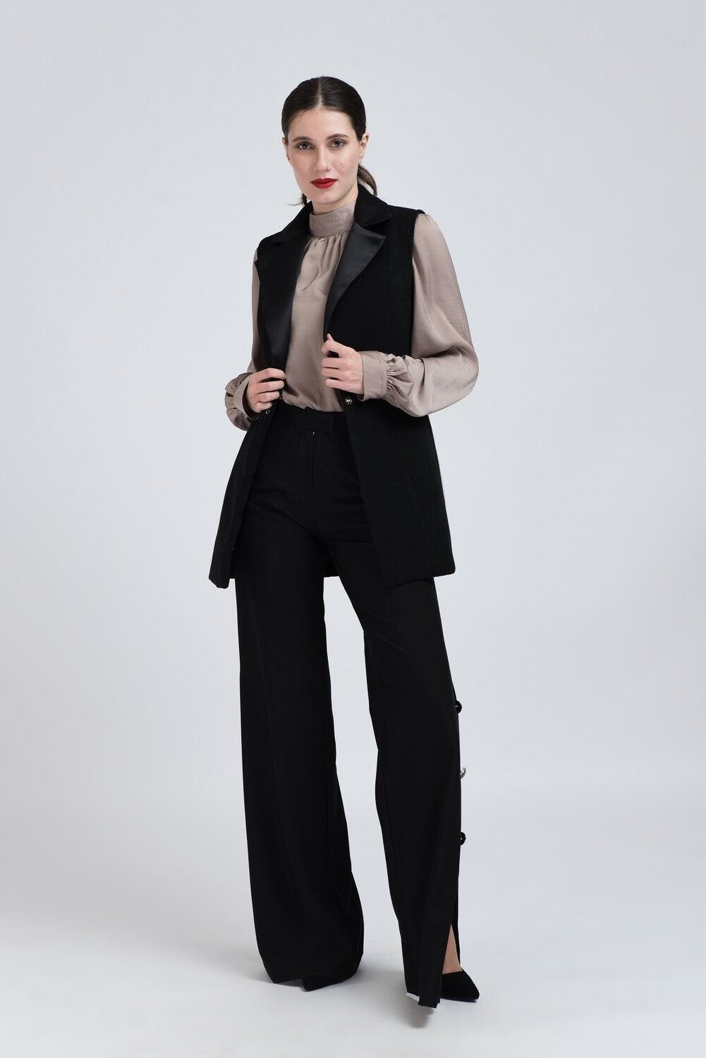 Vesta din Stofă - Sissel