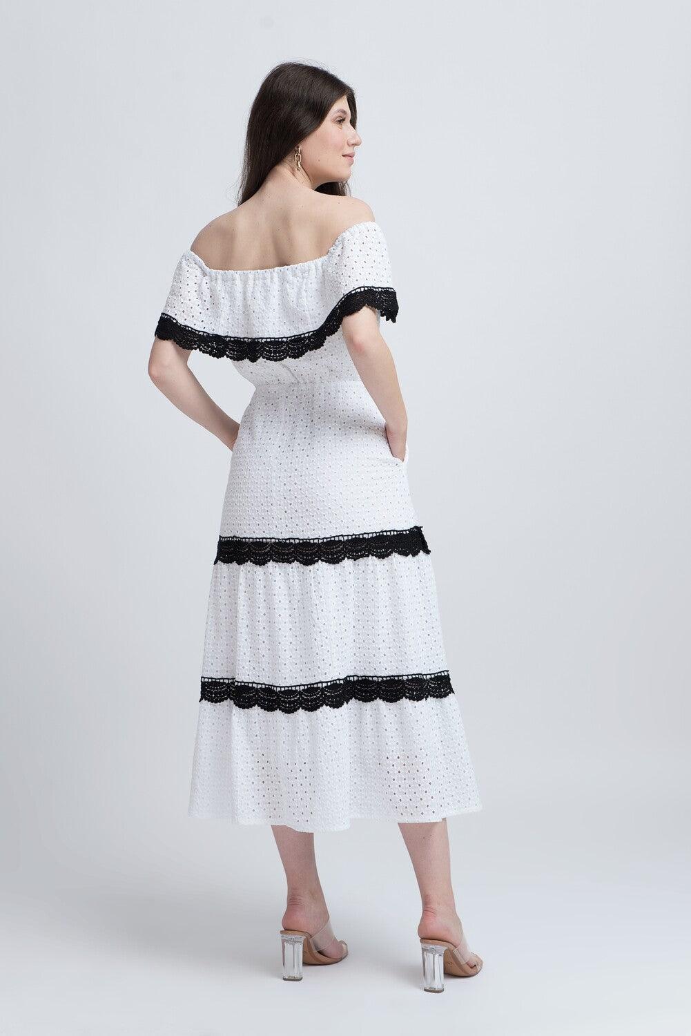 Rochie din Bumbac Perforat - Sissel