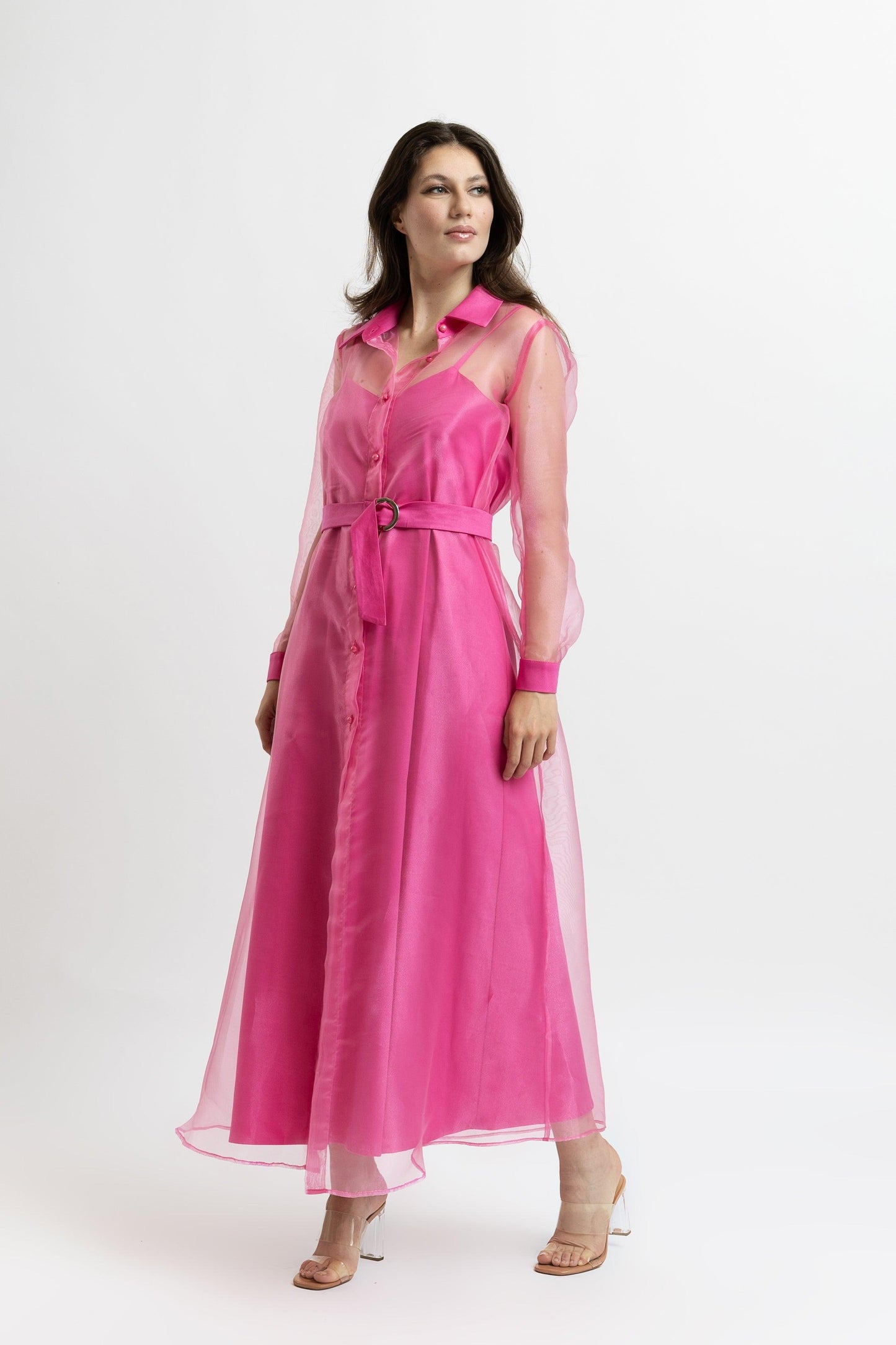 Set Jacheta din Organza + Rochie din Bumbac - Sissel