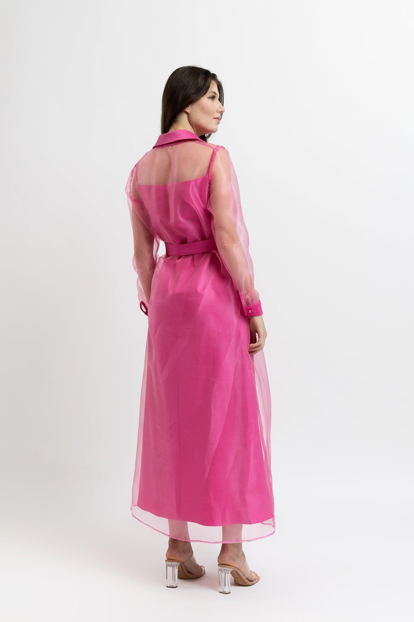 Set Jacheta din Organza + Rochie din Bumbac - Sissel