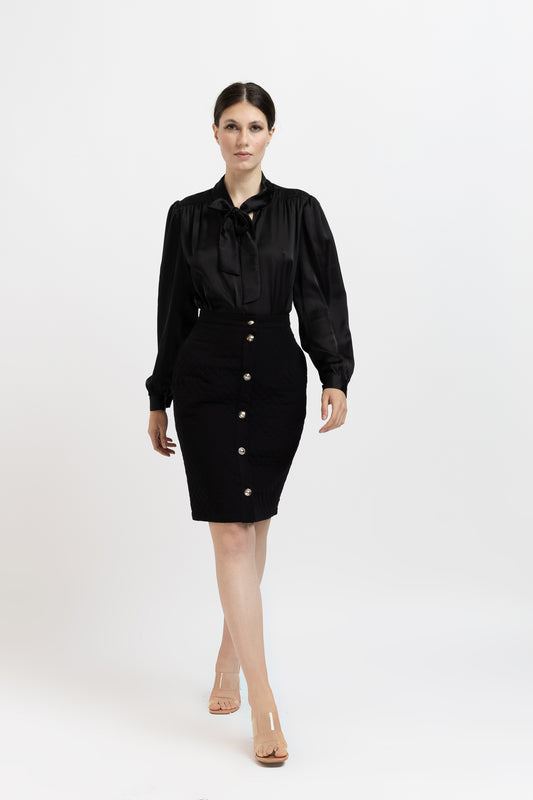 Fustă Matlasată - Sissel