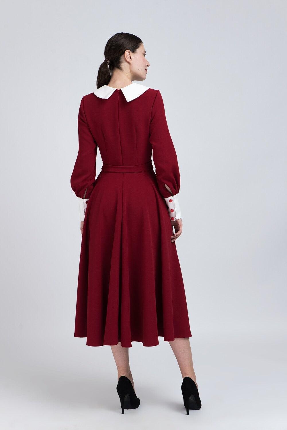 Rochie cu Croială în Cloș - Sissel