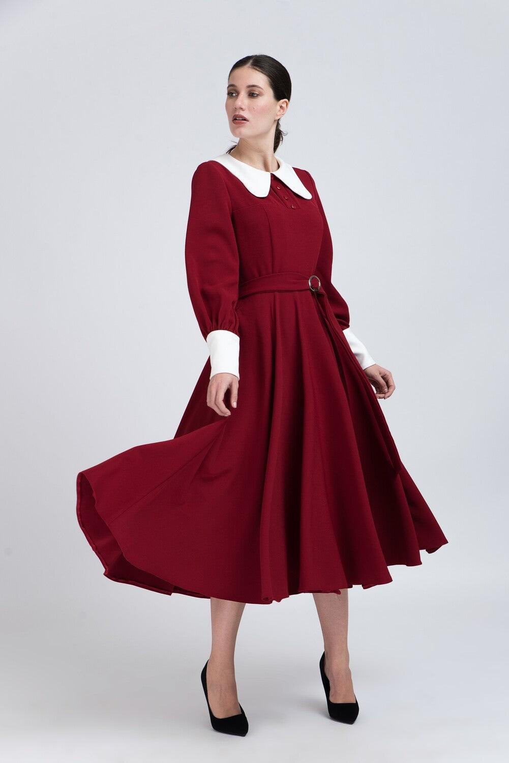 Rochie cu Croială în Cloș - Sissel