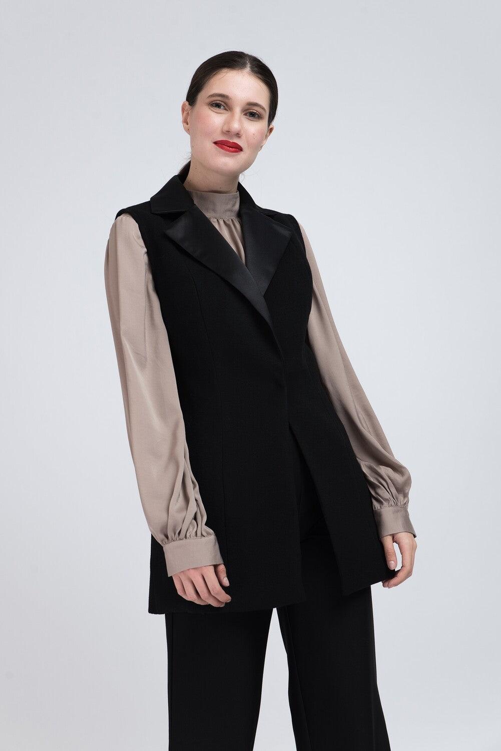 Vesta din Stofă - Sissel