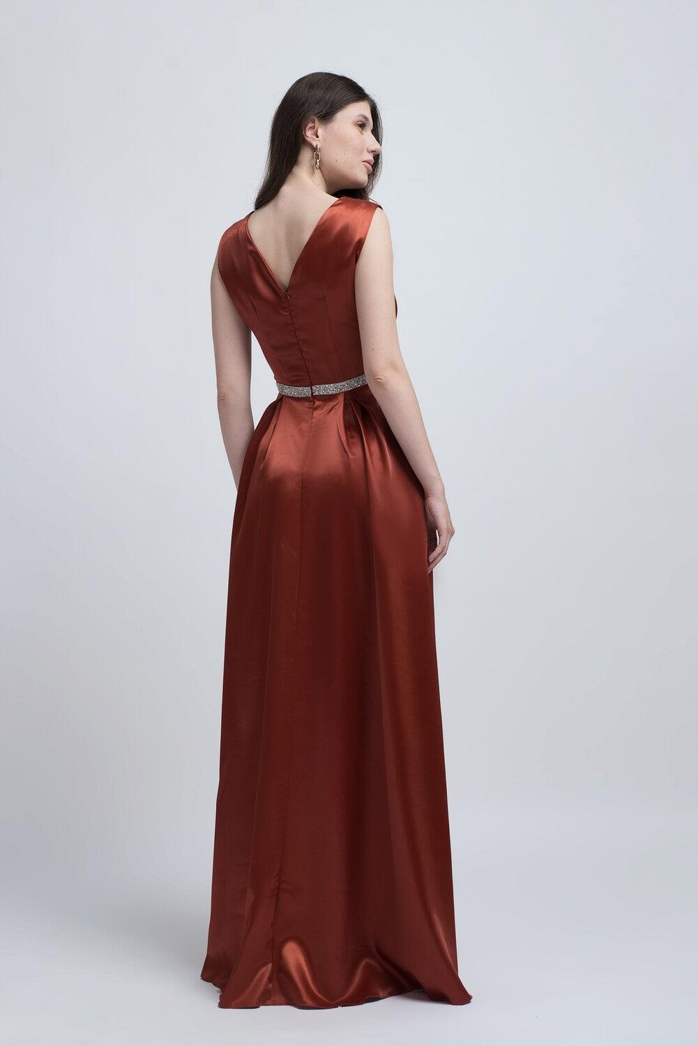 Rochie Asimetrică din Tafta - Sissel